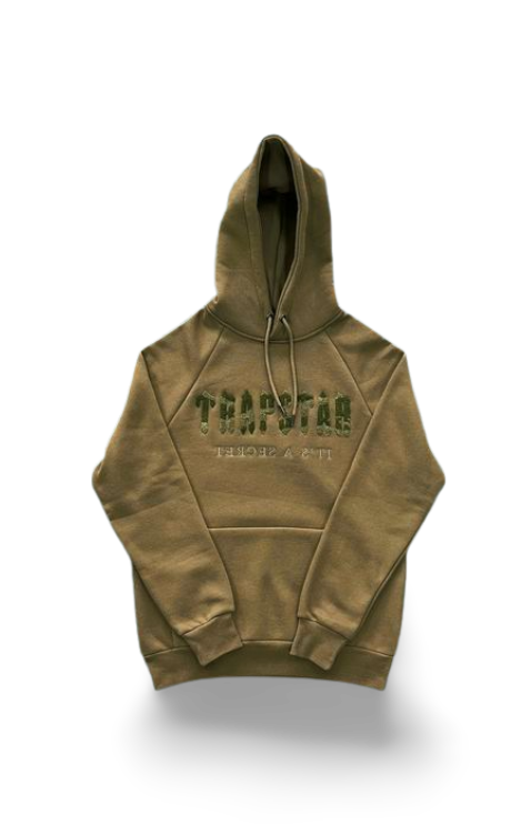 DECODING CHENILLE SPORTSWEAR-ARMY GREEN