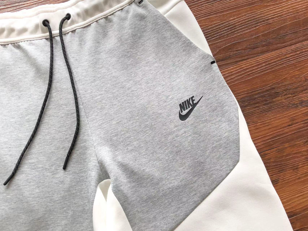 NK TECH FLEECE – WHITE/GREY (completa)
