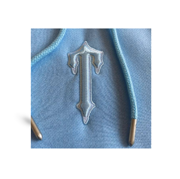 BLUE PATCH HOODED TRACKSUIT