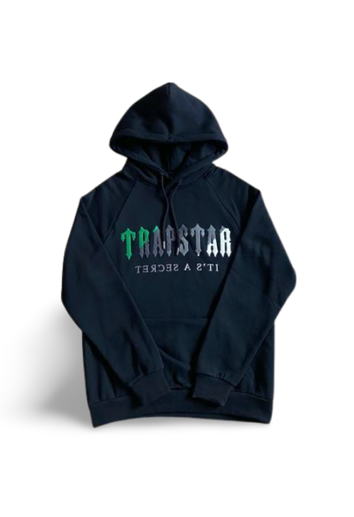 CHENILLE DECODED HOODIE TRACKSUIT-GREEN