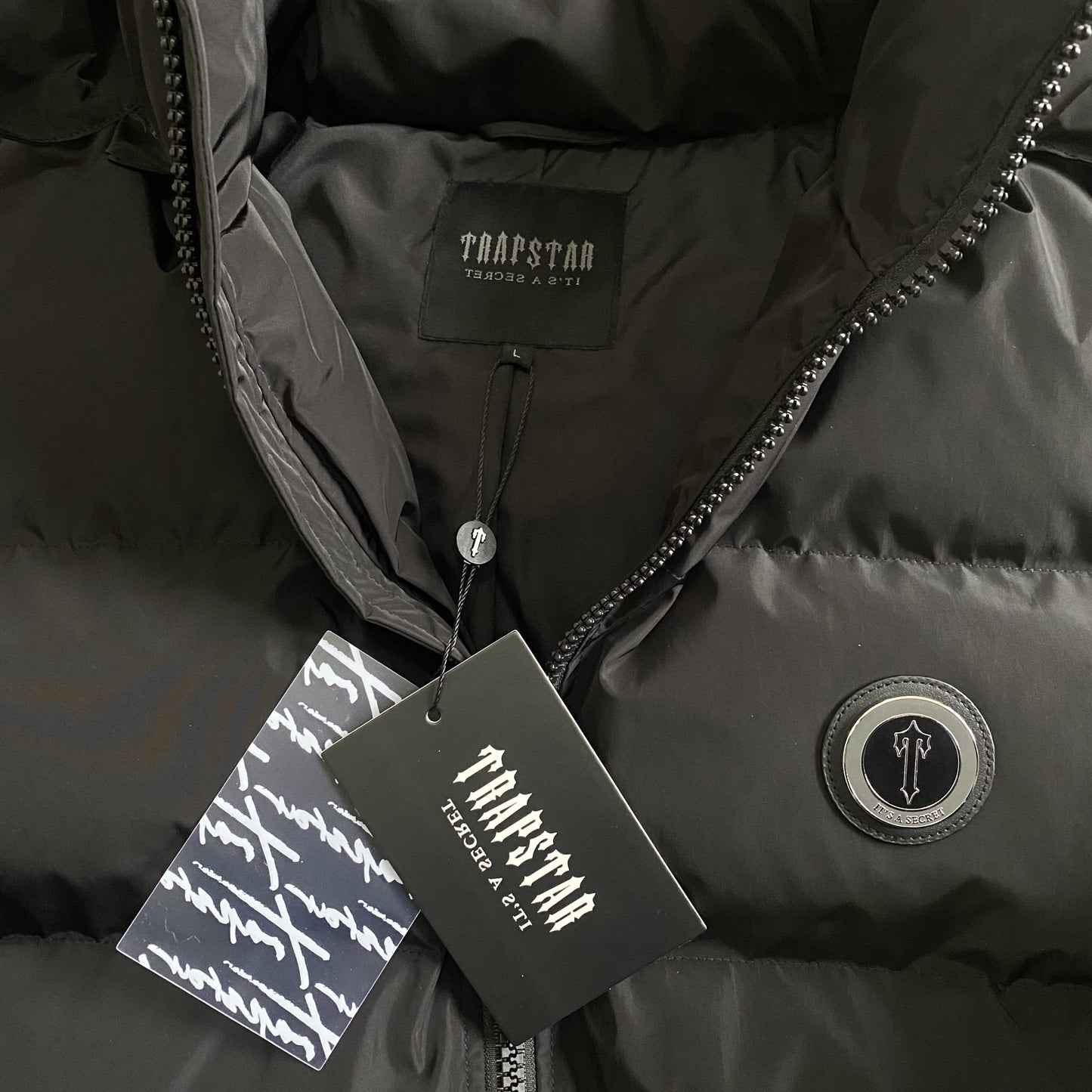 DARK METAL BUCKLE IRONGATE JACKET DETACHABLE