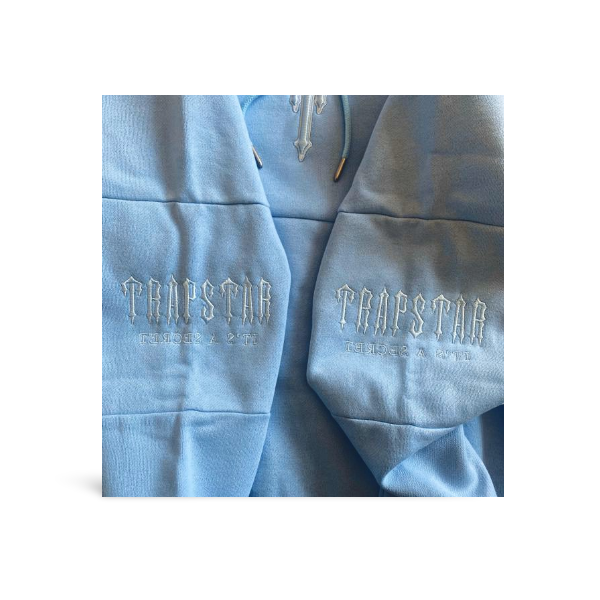 BLUE PATCH HOODED TRACKSUIT