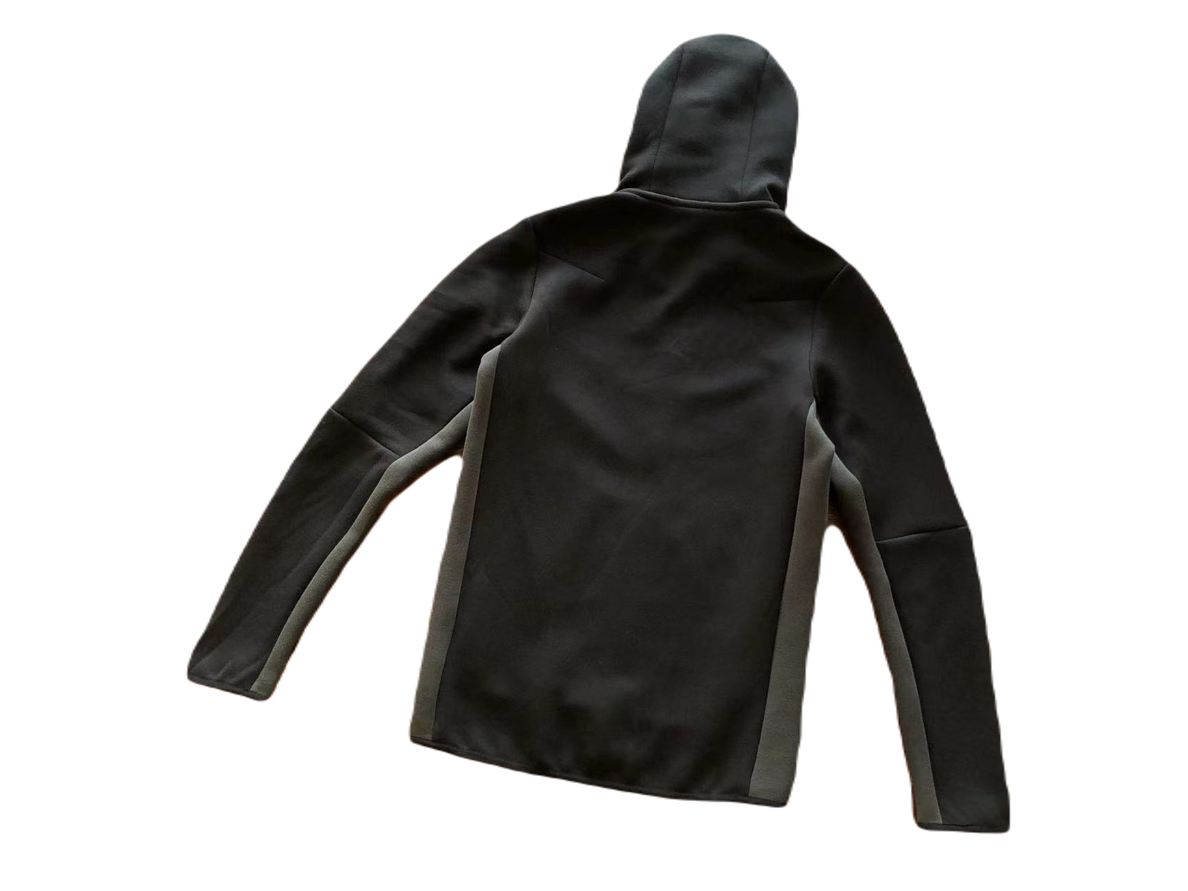 NK TECH FLEECE – BLACK/DARK GREY (completa)