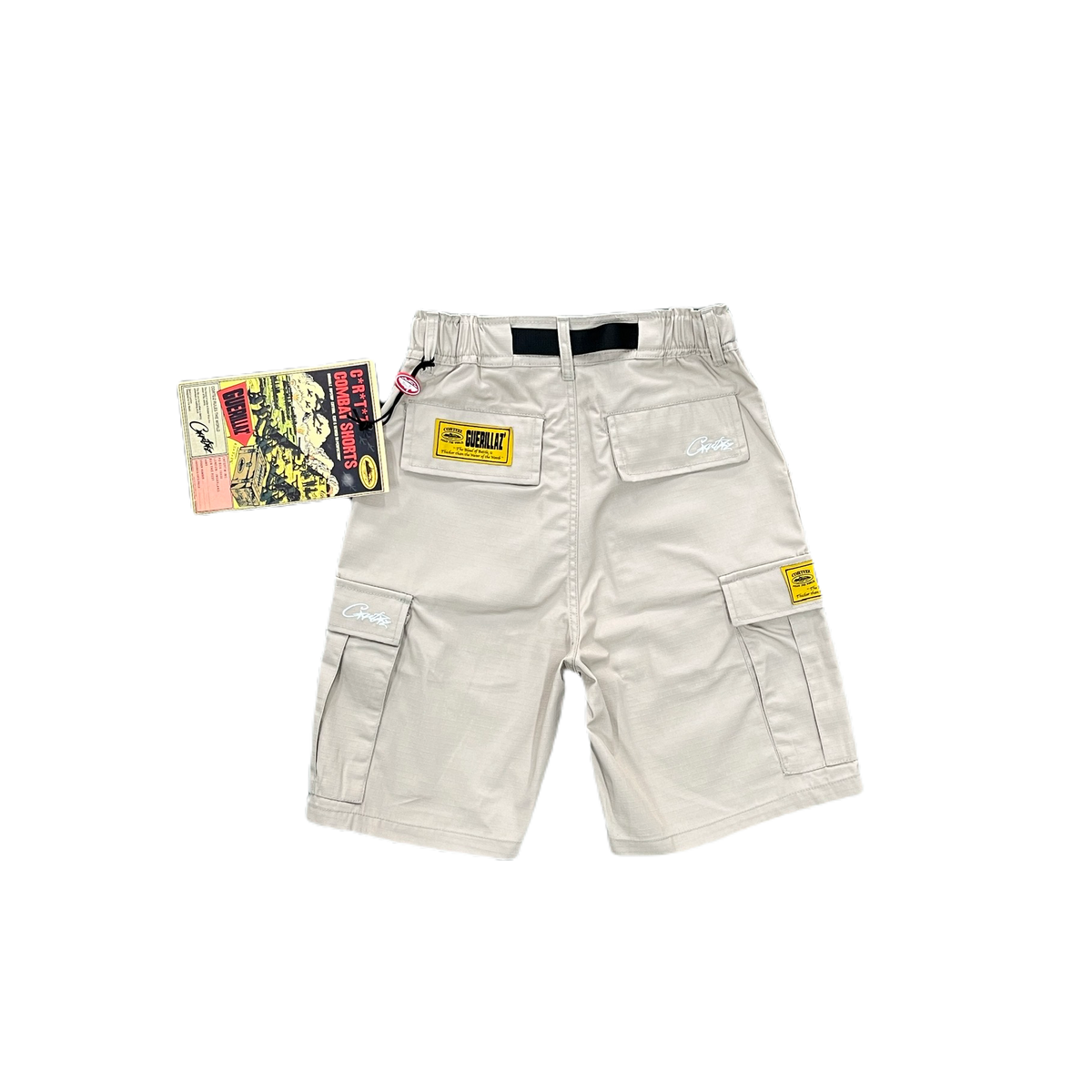 KHAKI CARGO SHORTS