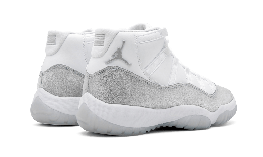 J11 RETRO WHITE METALLIC SILVER