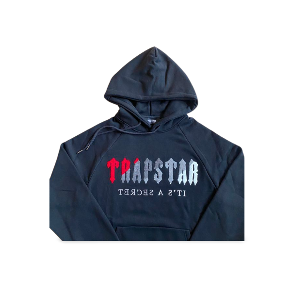 TRAPSTAR CHENILLE DECODED HOODED TRACKSUIT
