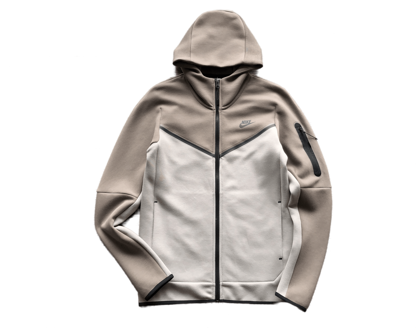 NK TECH FLEECE – LIGHT BROWN (completa)