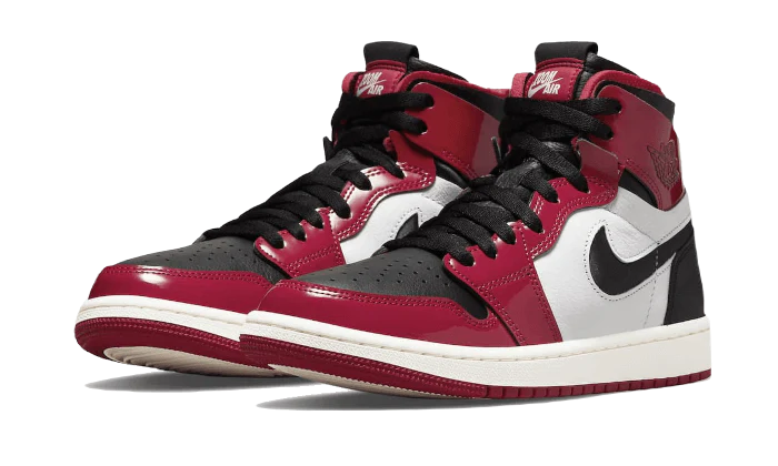 J1 RETRO HIGH BREVETTO ZOOM CMFT RED