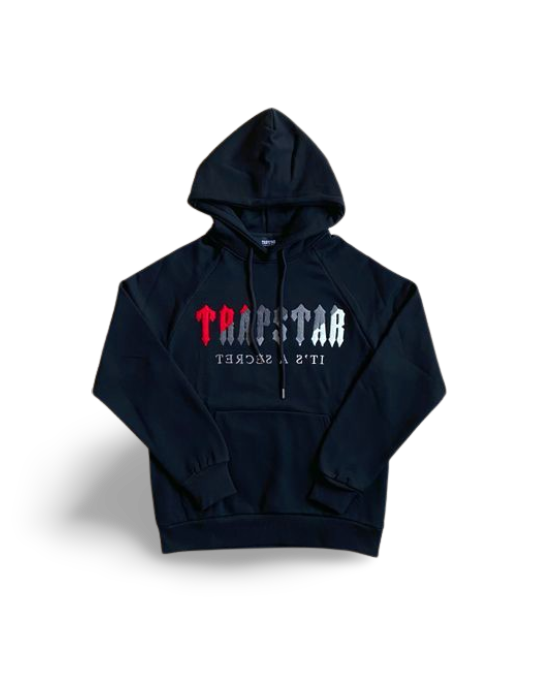 TRAPSTAR CHENILLE DECODED HOODED TRACKSUIT
