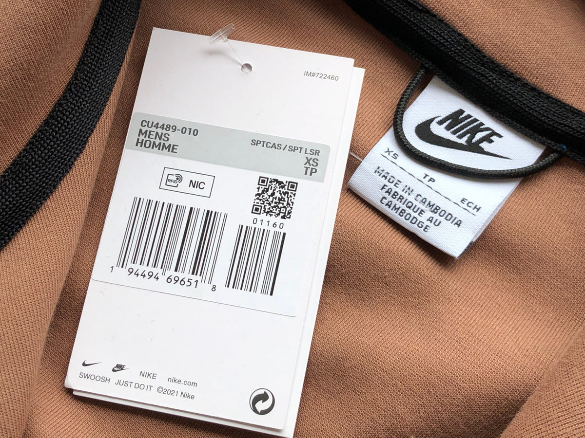 NK TECH FLEECE – BROWN CARAMEL (completa)