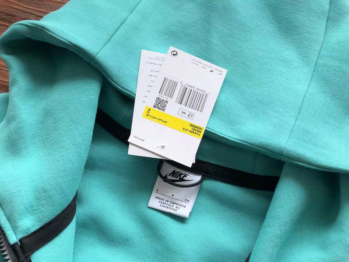 NK TECH FLECEE – TEAL/BLACK (complete)