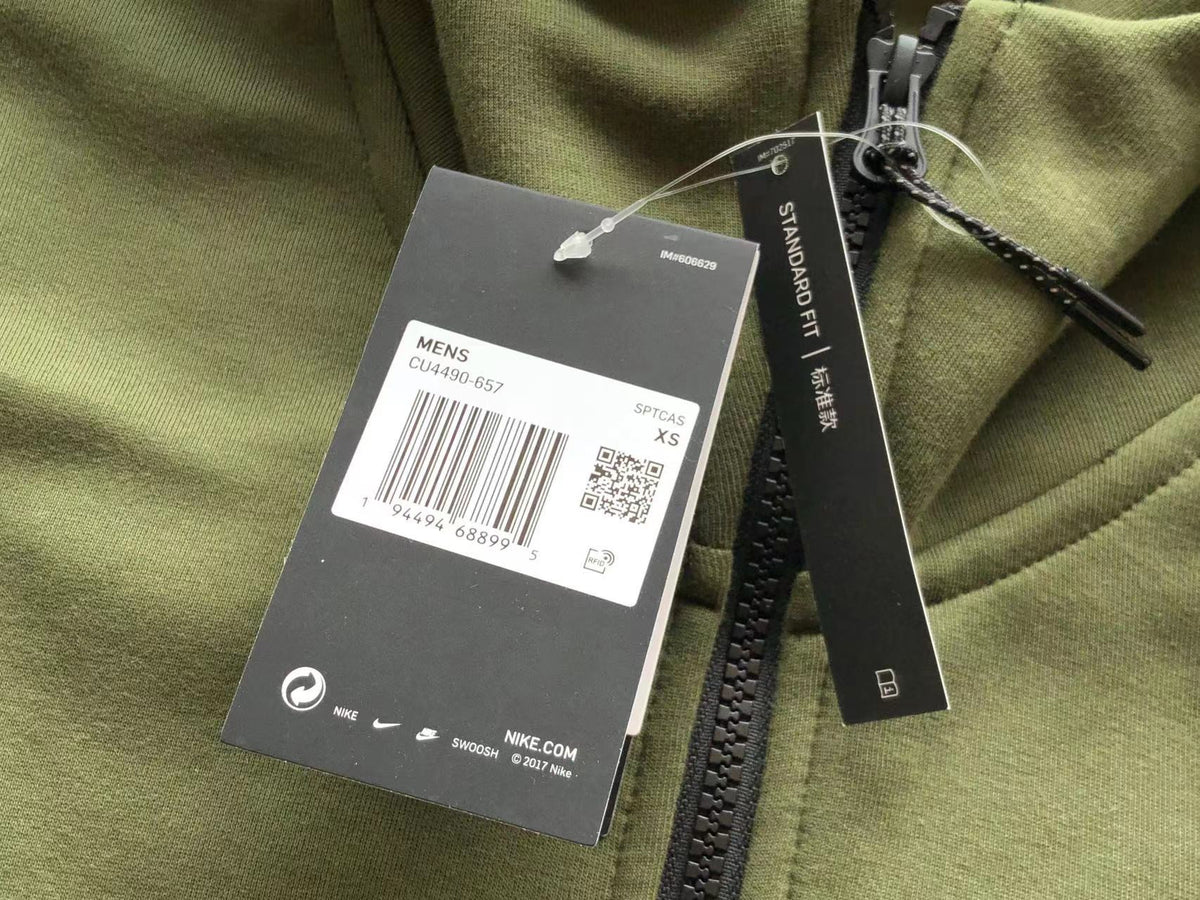NK TECH FLEECE – GREEN (completa)