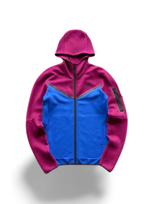 NK TECH FLEECE – PURPLE/BLUE (completa)
