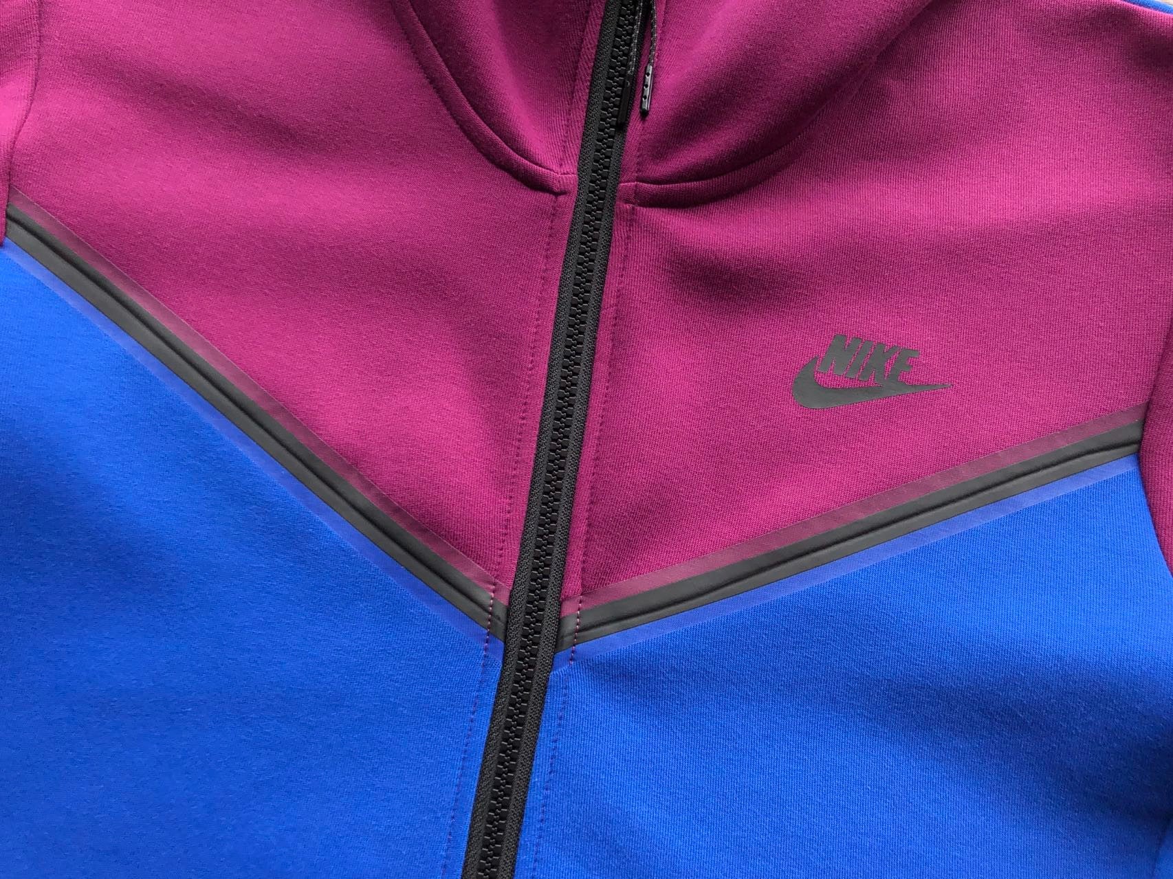 NK TECH FLEECE – PURPLE/BLUE (completa)