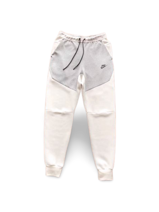 NK TECH FLEECE – WHITE/GREY (completa)