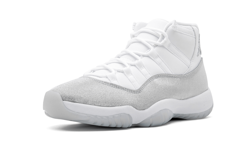 J11 RETRO WHITE METALLIC SILVER