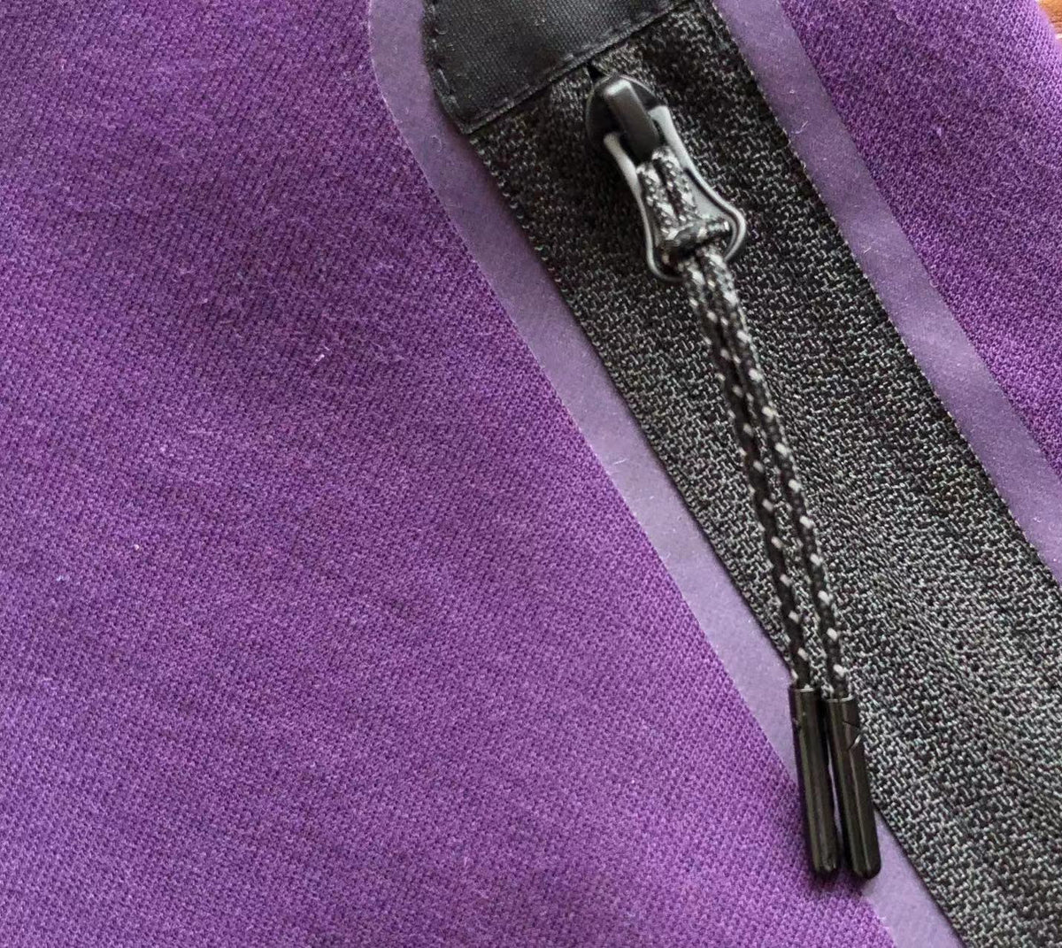 NK TECH FLEECE – PURPLE/BLACK (completa)