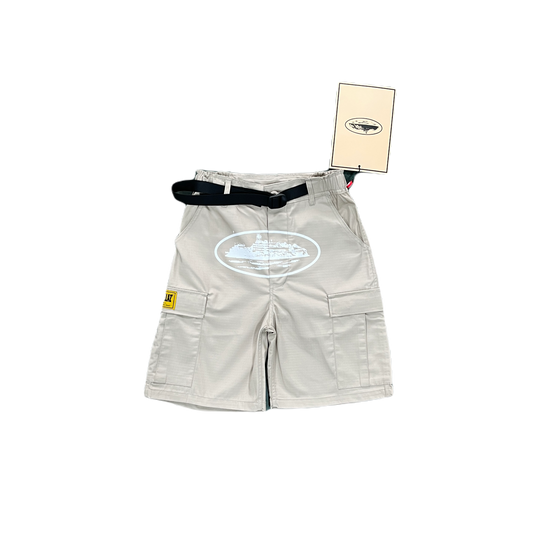 KHAKI CARGO SHORTS