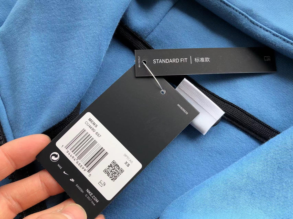NK TECH FLEECE – LIGHT BLUE/BLUE (completa)